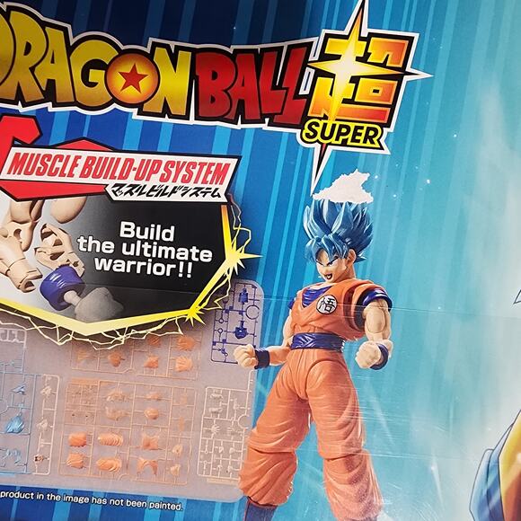 dragon ball z Super saiyan god super saiyan son goku plastic model kit - Picture 2 of 6